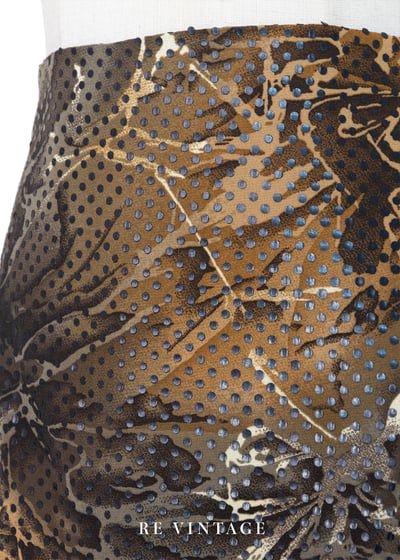 叢林子彈帥氣的及膝裙（26"）5