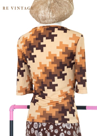 橘棕色疊疊樂小上衣6