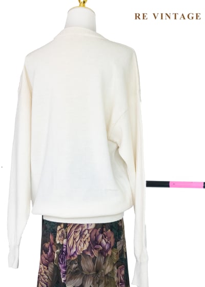 騎士中世紀徽章刺繡針織毛衣10