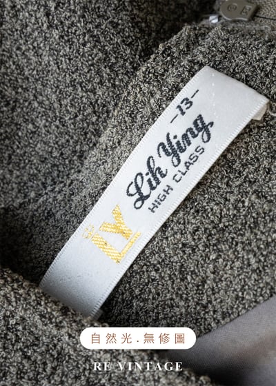 質感單品 - 麻花灰高級浪漫感洋裝14