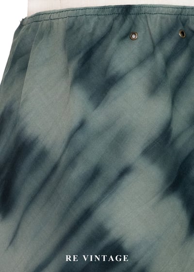 水墨綠迷蹤中長裙（22-29"）9