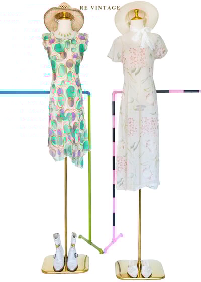 奇幻冒險 - 迷幻漩渦隨性塗鴉洋裝2