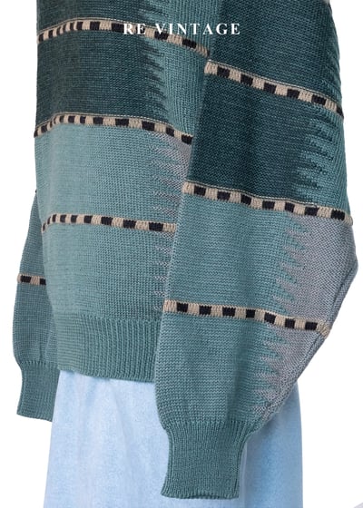 Oceanic Clam 漸層海流針織毛衣9