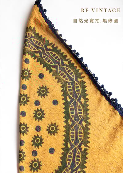 『歐洲寶物』Golden Yellow Pom Pom 漂亮披風罩衫16