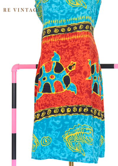 小烏龜の夏日旅行細肩帶洋裝4