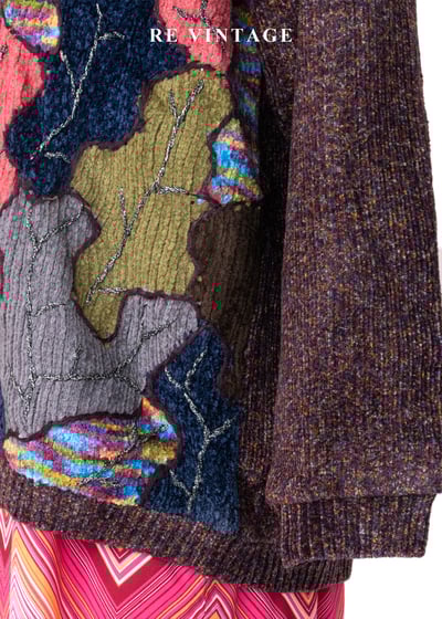 Colors in layes 針織材質混搭毛線外套10