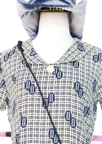 錢錢銅幣機格紋洋裝3