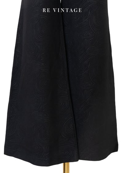 水波漩渦靜中有動黑系喇叭褲10