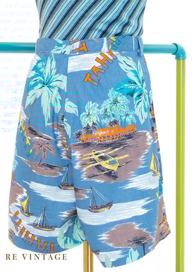 『歐洲寶物』Island Love 可可愛愛棉質短褲（28")5