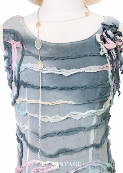 海霧 - 水彩記憶波紋洋裝12