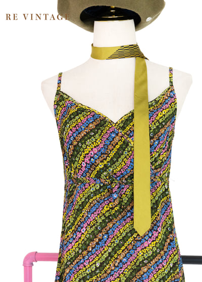 Dizzy Dancer 糖果小花舞池細肩帶迷你洋裝3