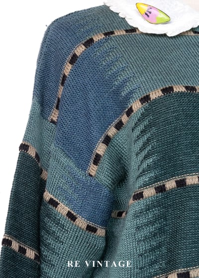 Oceanic Clam 漸層海流針織毛衣5