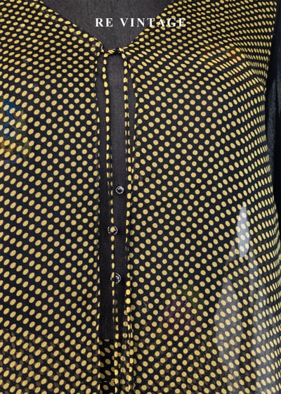 套裝組合 - 法式黃波點背心6