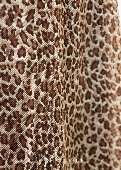 Roar 小豹紋網紗長裙（25-28"）5