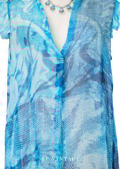 海霧與浪花的藍色旅程洋裝10