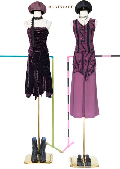 Mulberry Purple 神秘知性美長裙（27"）2