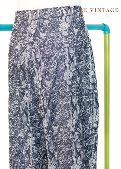 Blue camouflage 高腰褲褲（30"）8