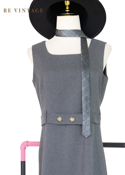 質感單品 - Stormy sky 線條迷你洋裝3