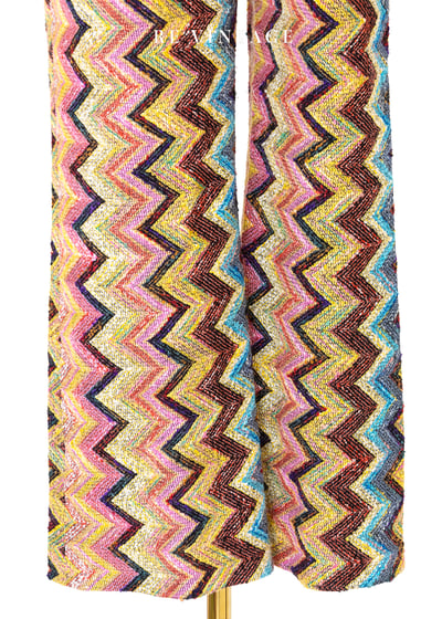 Gogosister Chevron 超美高腰直筒褲（～24"）9