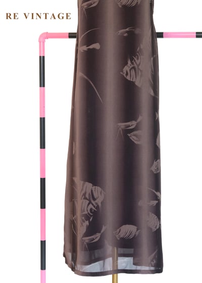 可可漸層霧中魚群長洋裝4