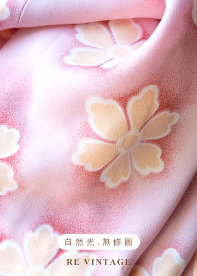 粉紅花瓣柔光擁抱長洋裝15