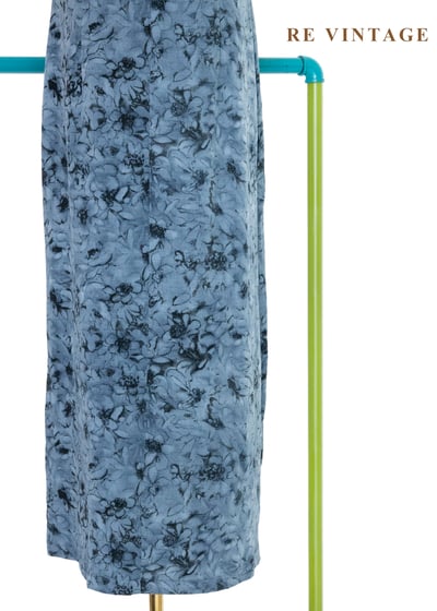 記憶中的水彩花園- 玫瑰花卉長洋裝10