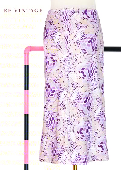 紫光波動迷幻中長裙（26-30"）6