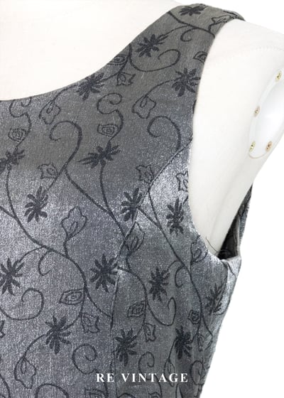 銀河裡的雛菊 - 銀線花卉連身長裙8