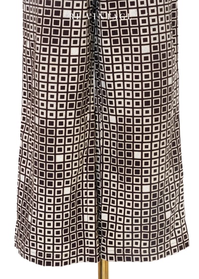 摩登復古迷宮格紋長褲（28"）9