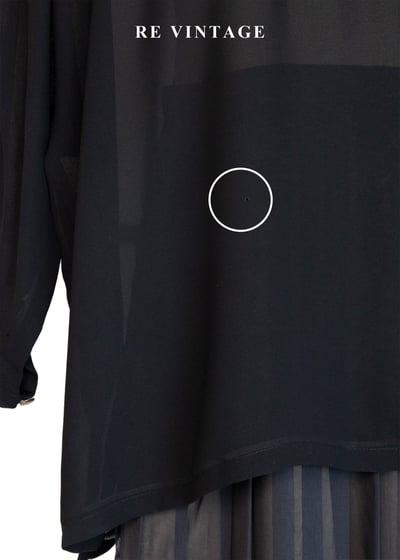 流動微光 - 金釦垂墜感雪紡上衣15