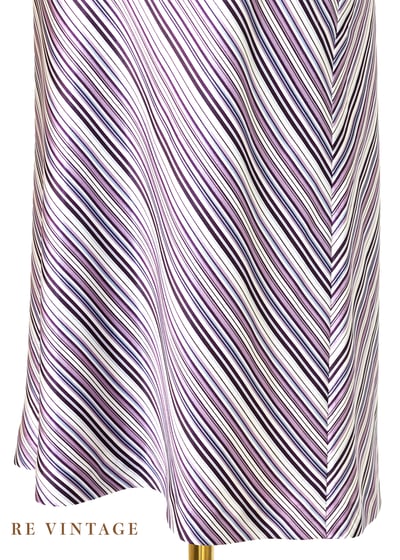 氣質單品 - 葡萄色斜紋緞面及膝裙（26"）4