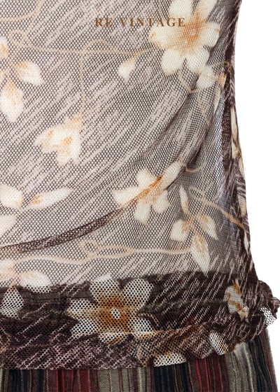 流星花朵透膚背心10