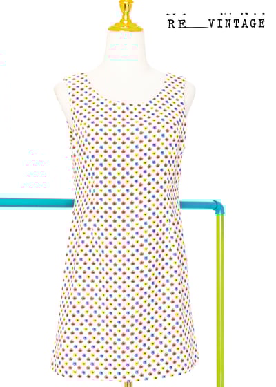 三色花花氣質迷你短裙1