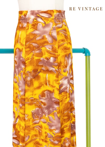 花香味鳳梨果昔長裙（24-32"）2