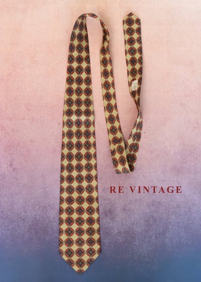 紳士萬花筒菱格領帶1