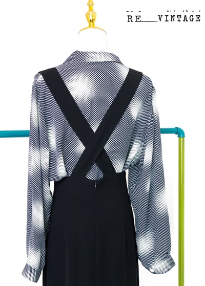 雪紡輕薄美人魚吊帶洋裝10