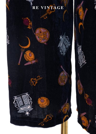 美少女戰士的魔法深藍絨布長褲（23-30"）11