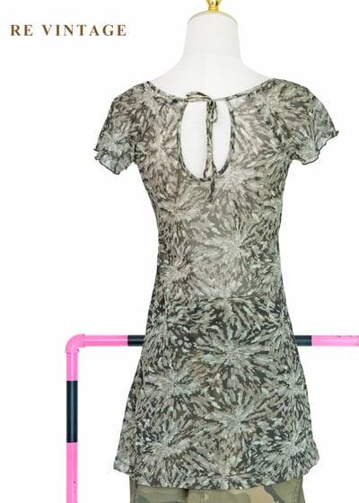 抽象墨染迷彩長版上衣9