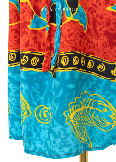 小烏龜の夏日旅行細肩帶洋裝14