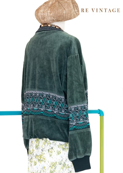 森林綠舒服的針織套頭衫8