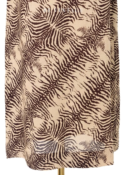 棕色迷途紋路美裙（～26"）4