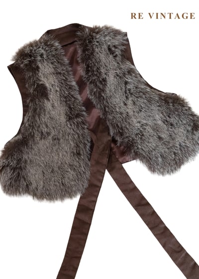 荒野獵人毛絨絨短版背心4