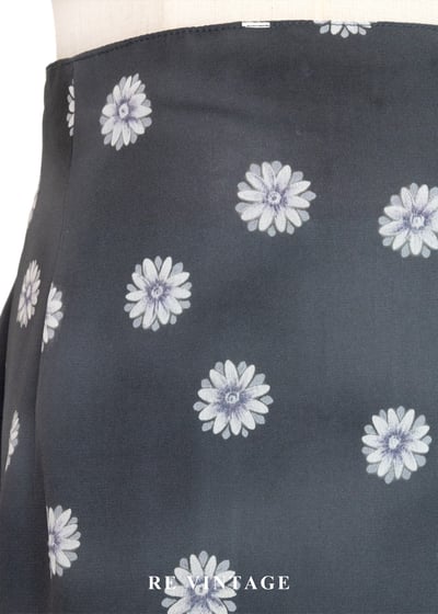 小雛菊暈染灰短裙（27"）4