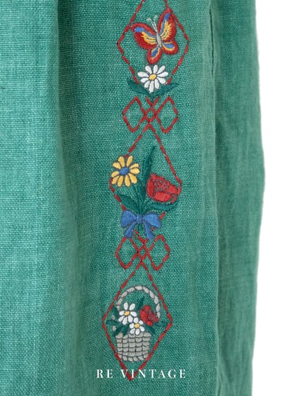 Herb Patch 刺繡小花及膝短褲（24-25"）6