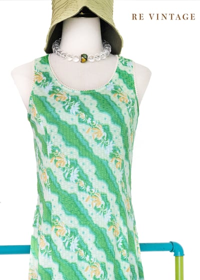 草地力的野花夢彈性長洋裝3