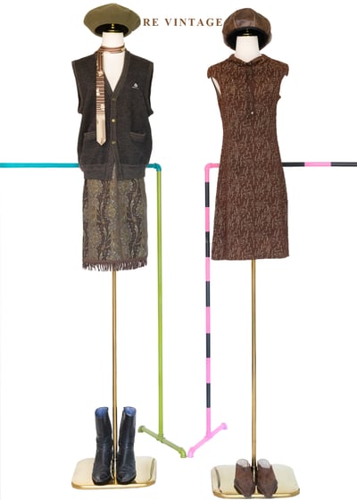 歐洲壁紙Ｘ東方植物紋流蘇美裙（26"）2