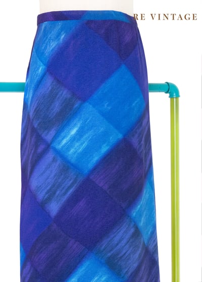 套裝裙子 -  夜光格調筆刷感長裙（28"）3