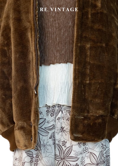 泰迪の焦糖熱可可絨布夾克外套5