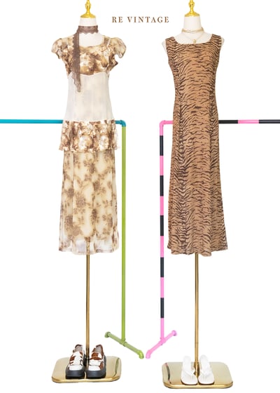 Fading Bloom花朵紗面小背心2