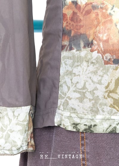 文藝古典圖騰透膚上衣13